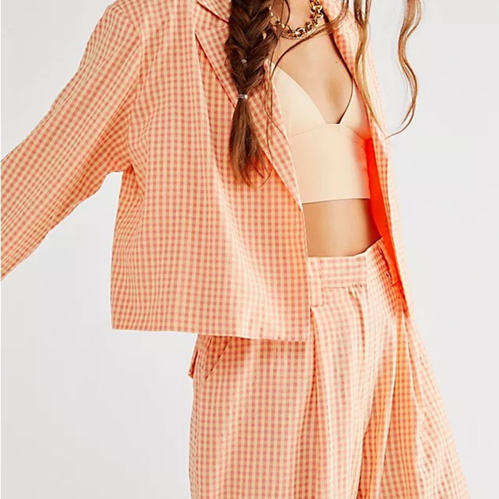 The Ragged Priest Gingham Suit Set